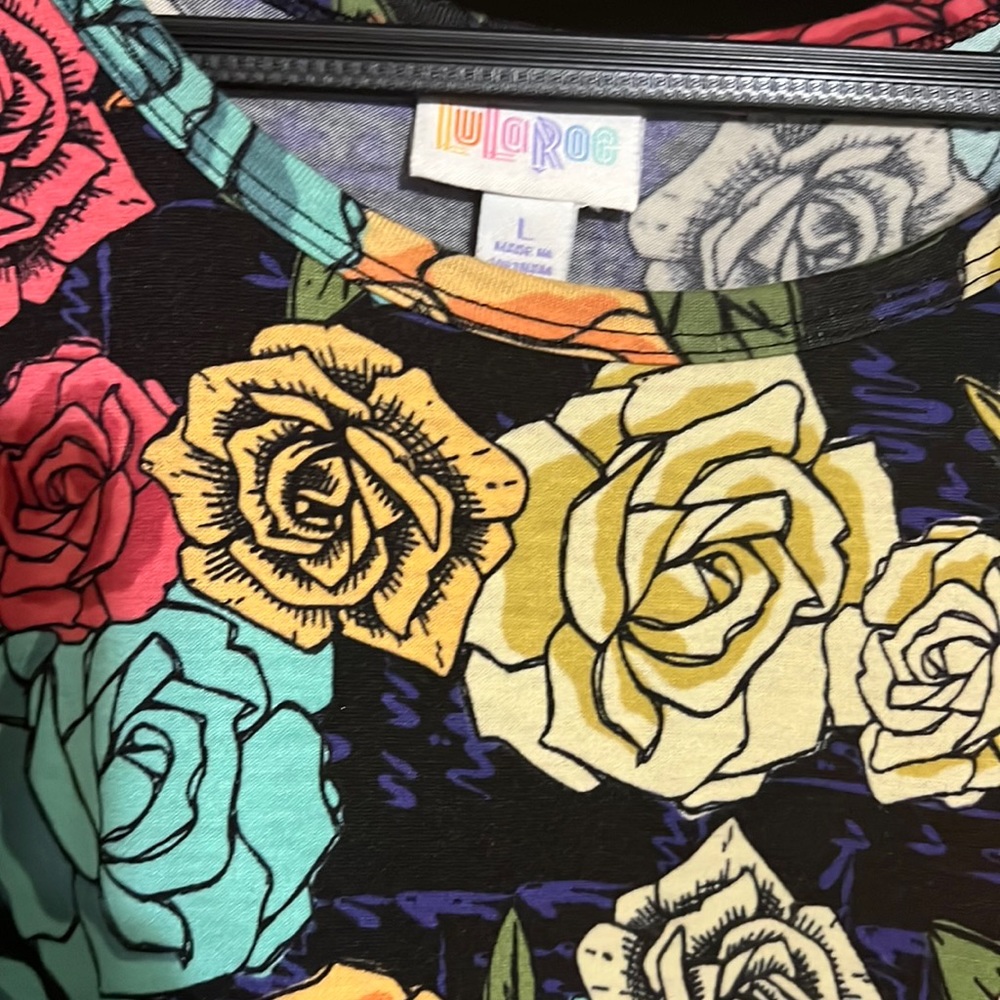Lularoe Carly dress L pre-owned